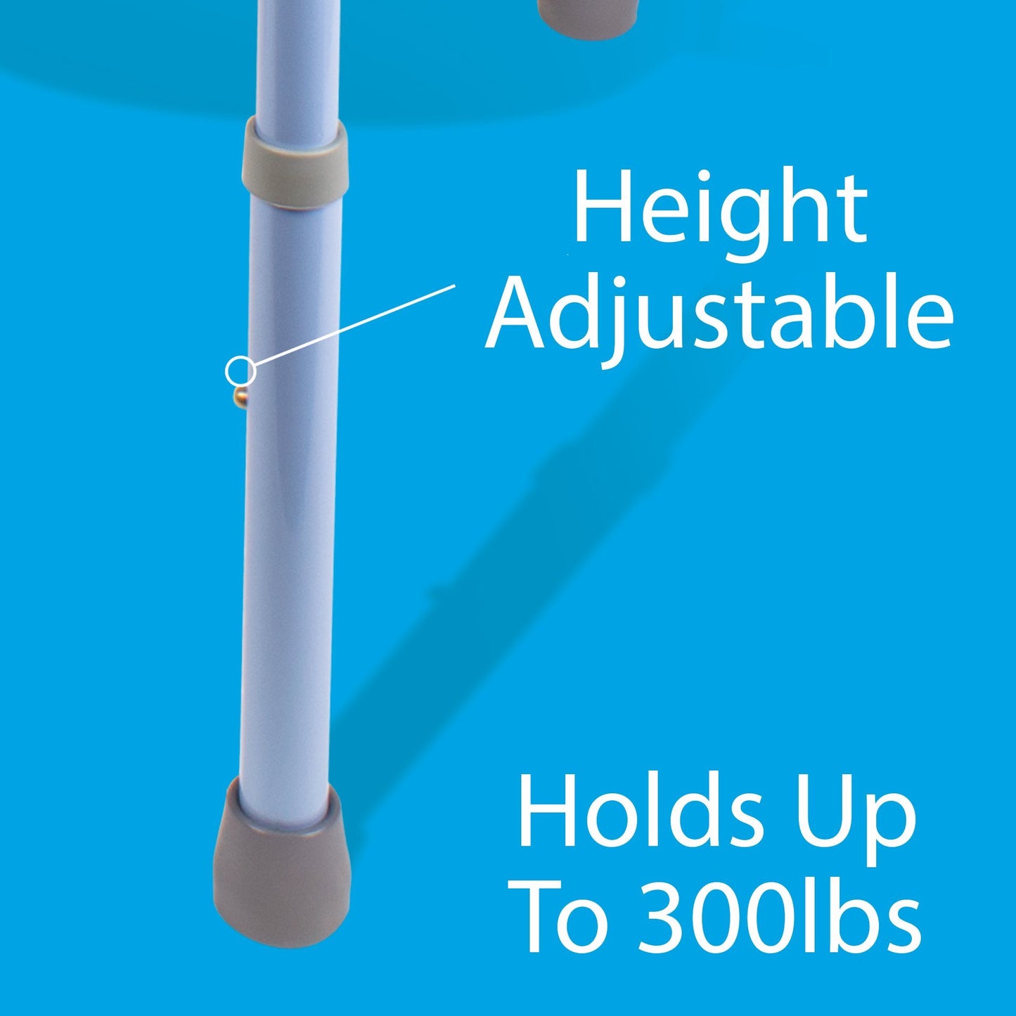 Carex 3-in-1 Folding Bedside Commode