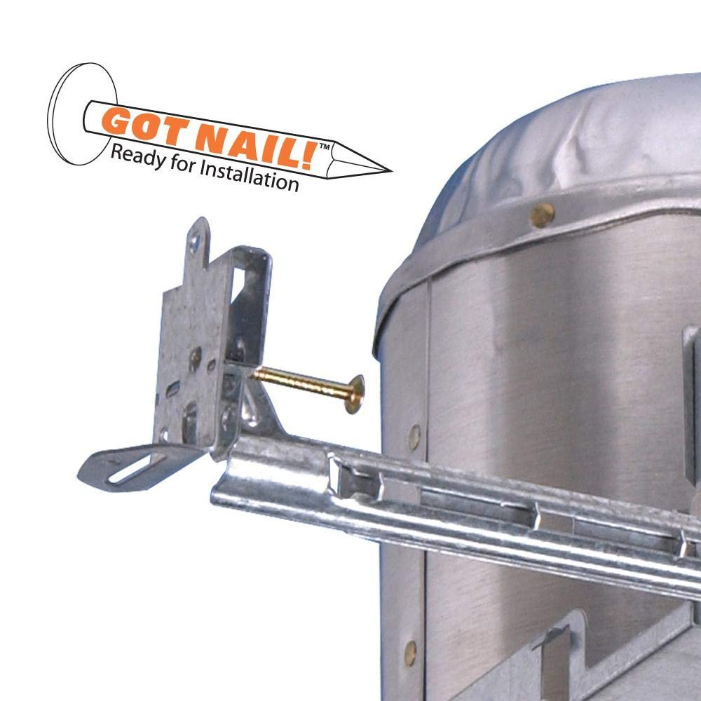 HALO H7ICT 6-Inch IC 120V Line Voltage Housing,Silver