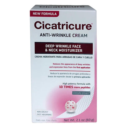 Cicatricure Crema Anti-Wrinkle Face Cream 2.10 oz Pack of