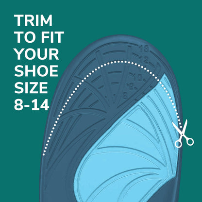 Dr. Scholl's ® Revitalize Recovery Insole Orthotics, Improve Recovery Fast, Reduce Fatigue, Stress, Soreness, Trim to Fit Inserts for Any Shoes, Athletic, Running, Slippers, Casual, Women 6-10, 1 Pair