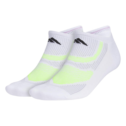adidas Unisex Superlite Performance Tabbed No Show Running Socks with achilles protection (2-Pair)