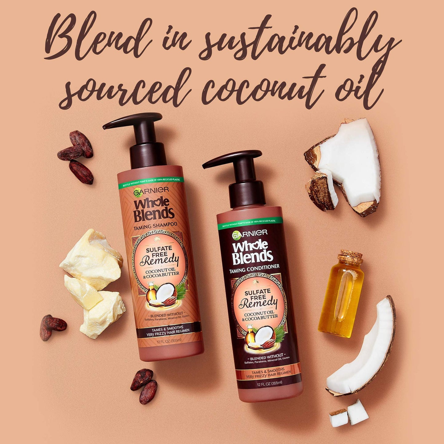 Whole Blends Sulfate Free Remedy Coconut Oil & Cocoa Butter Conditioner