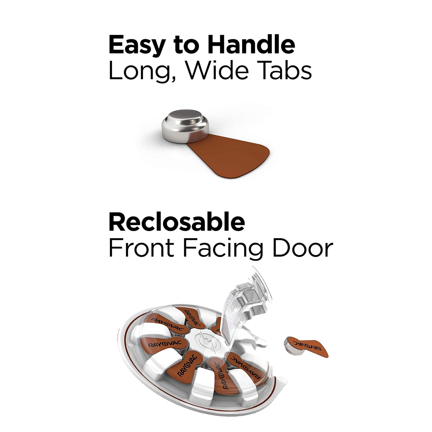 Rayovac Size 13 Hearing Aid Batteries, Hearing Aid Batteries Size 13, 12 Count