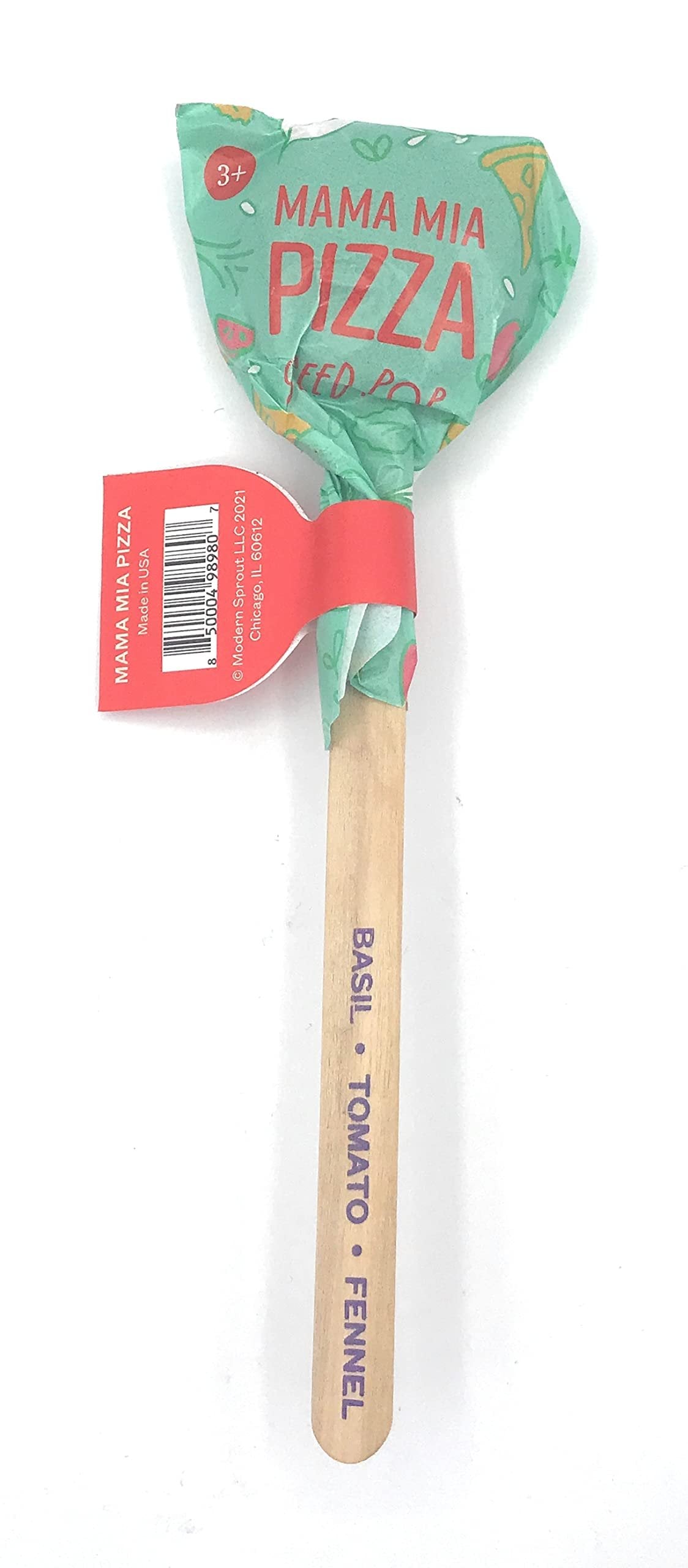 Modern Sprout Pizza Seed Pop, 1 EA