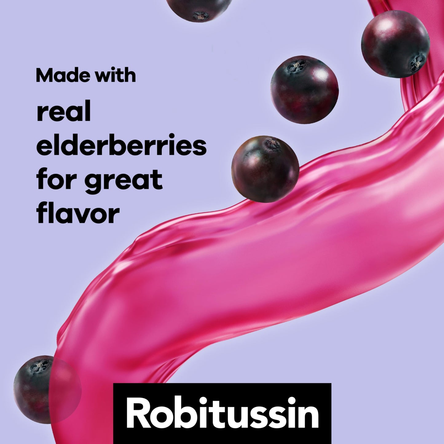 Robitussin Elderberry Cough + Chest Congestion DM Children's Cough Medicine, Chest Congestion Relief and Cough Syrup - 4 Fl Oz