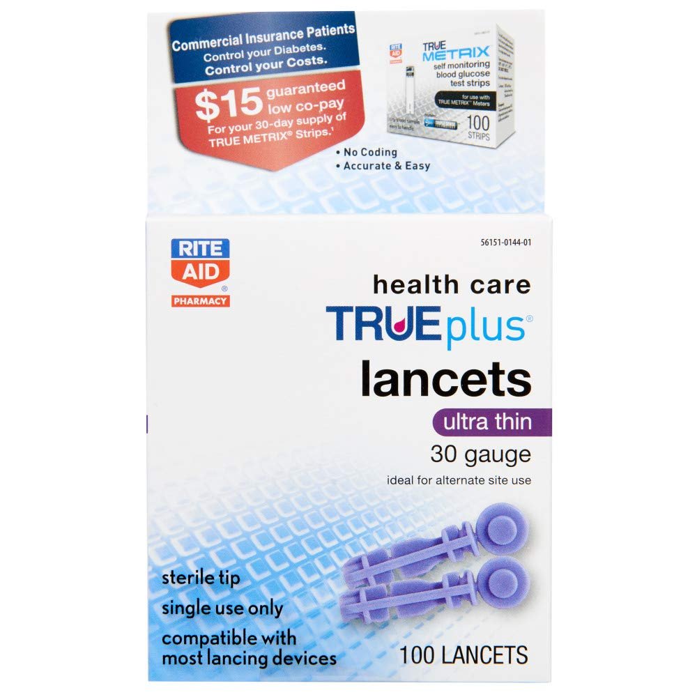 Rite Aid Lancets 30 Gauge, 100ct