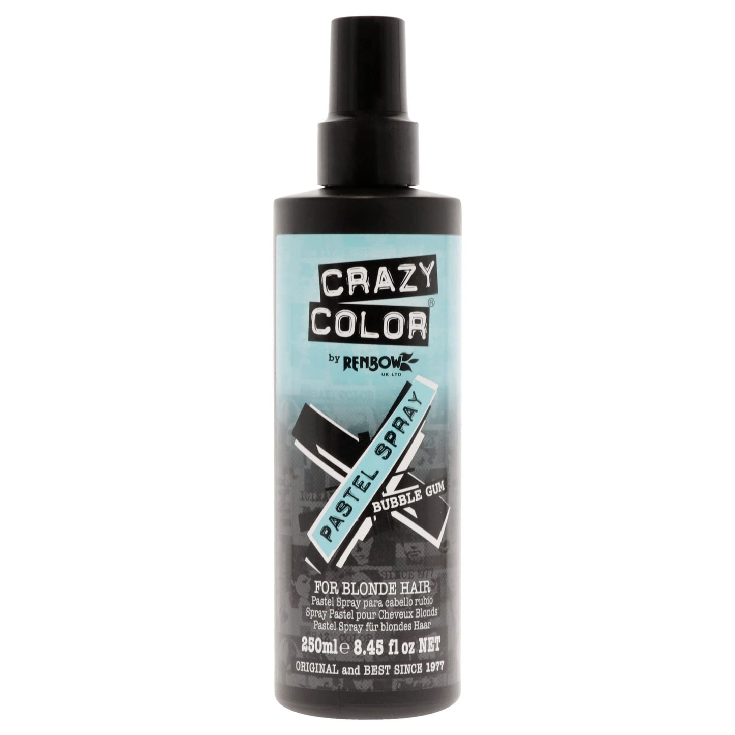 Crazy Color Pastel Spray for Perfect Instant Color for Blonde Hair 250ml