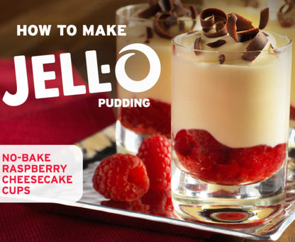 Jell-O Zero Sugar Cheesecake Instant Pudding & Pie Filling Mix 1 oz Box (Pack of 3)