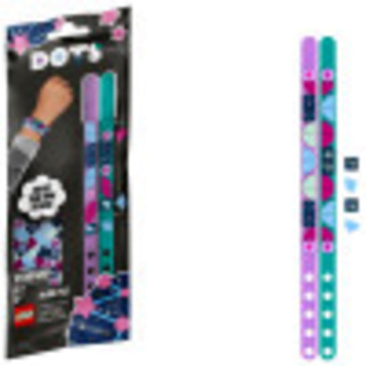 LEGO DOTS Starlight Bracelets 41934 DIY Craft Bracelet Kit; Fun and Creative Addition to Expand Imaginative Play, New 2021 (34 Pieces)