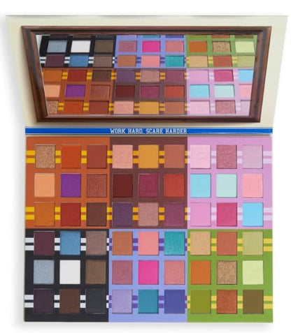 Revolution x Monsters University Fraternity and Sorority Palette 54 Mattes and Shimmers, 1 Ounce (Pack of 1)