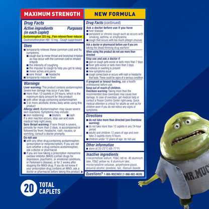 Mucinex Fast-Max Severe Congestion & Cough Medicine for Adults