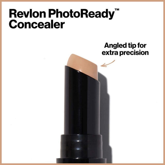 Revlon PhotoReady Concealer Stick, Creamy Medium Coverage Color Correcting Face Makeup