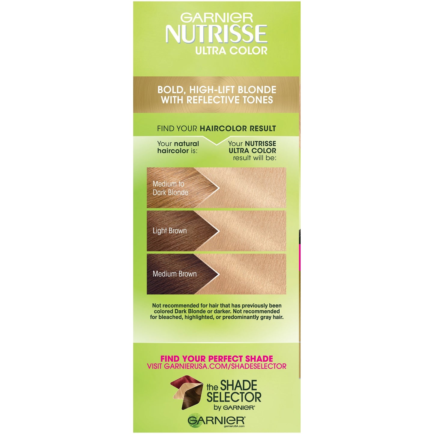 Garnier Nutrisse Ultra Color Nourishing Hair Color Creme, LB2 Ultra Light Natural Blonde (Packaging May Vary)