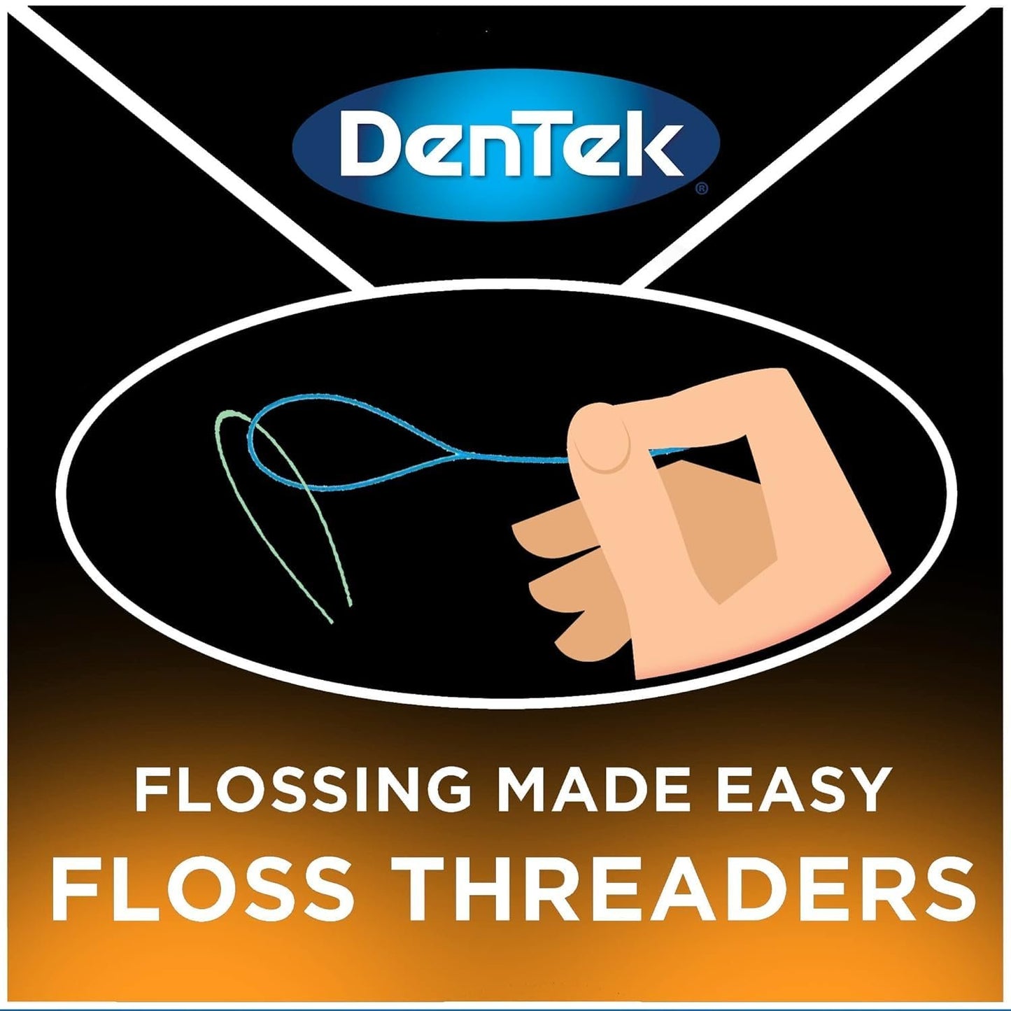 DenTek Floss Threaders 50 Count (Pack of 4)