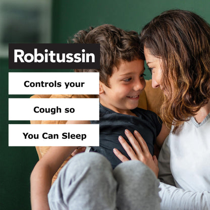 Robitussin Children’s Honey Cough and Chest Congestion DM and Children's Robitussin Honey Nighttime Cough DM, Value Pack of Children's Cough Medicine - 2 x 4 Fl Oz Bottles