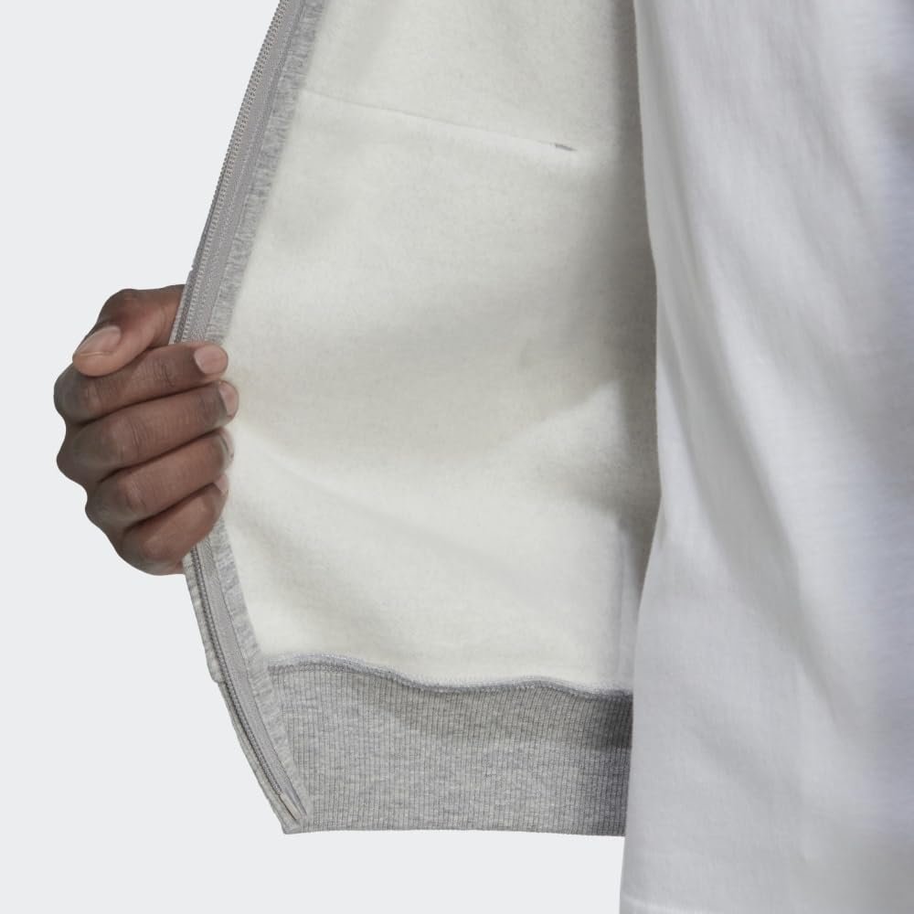 adidas Men's Essentials Fleece 3-Stripes Full-Zip