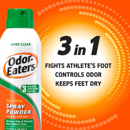 Odor-Eaters Spray Powder Pack of 3