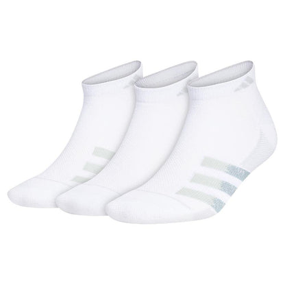 adidas Men's Superlite Stripe 3 Low Cut Socks (3-Pair)