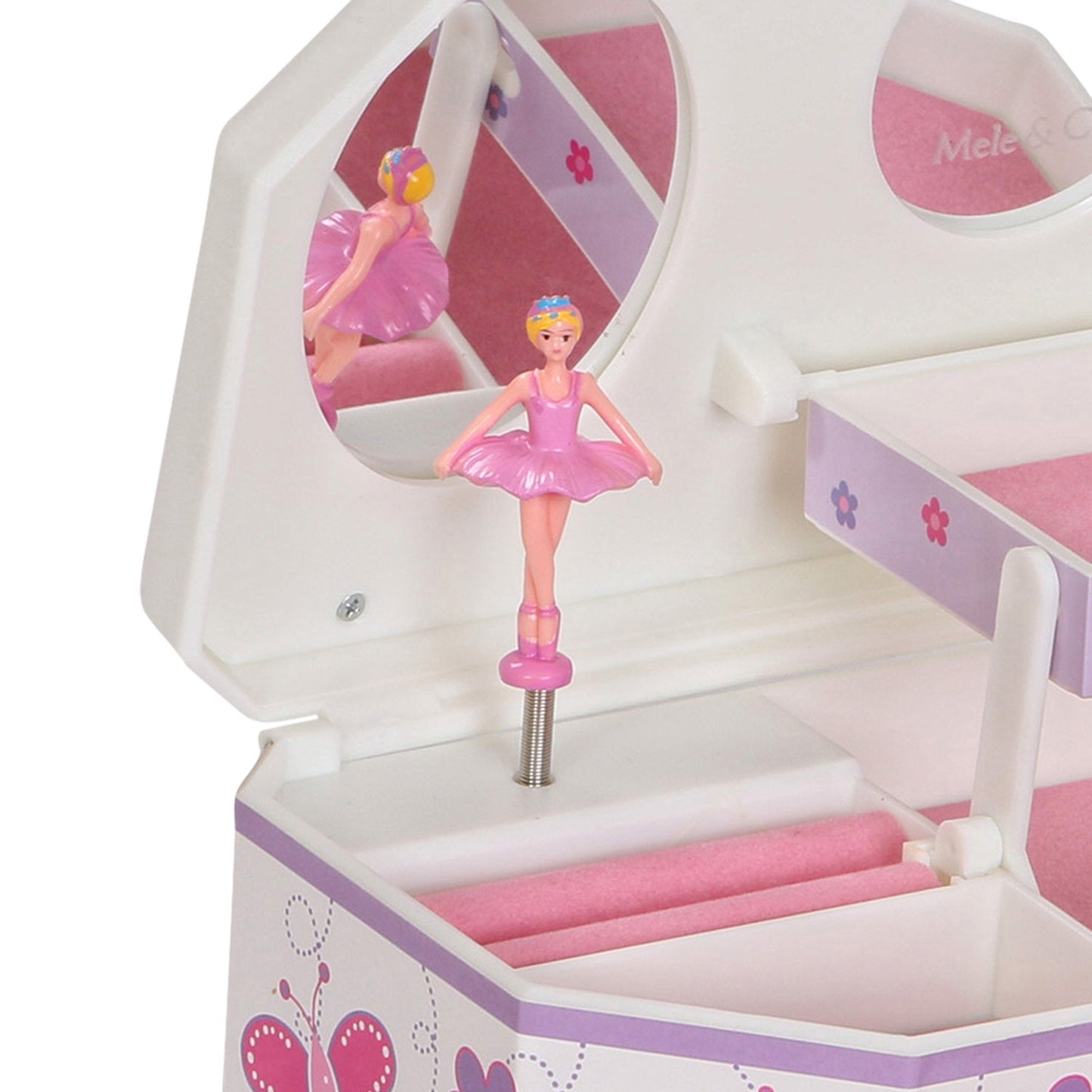 Mele and Co Kelsey Girls Musical Ballerina Jewelry Box