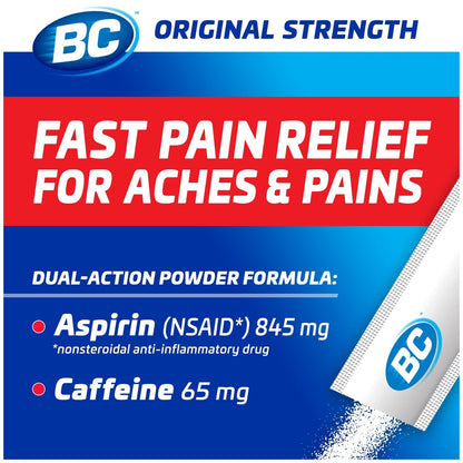 BC Headaches Formula Pain Reliever Powders - 24ct, Pack of 2