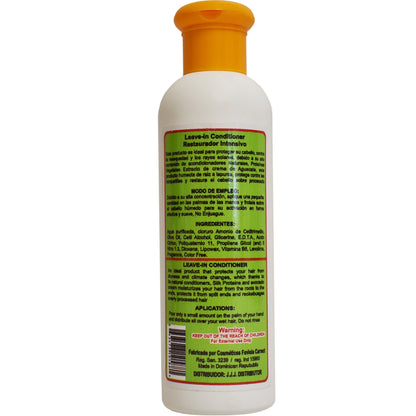 Una Bomba con Crema de Aguacate (Avocado Cream) Leave in 8oz
