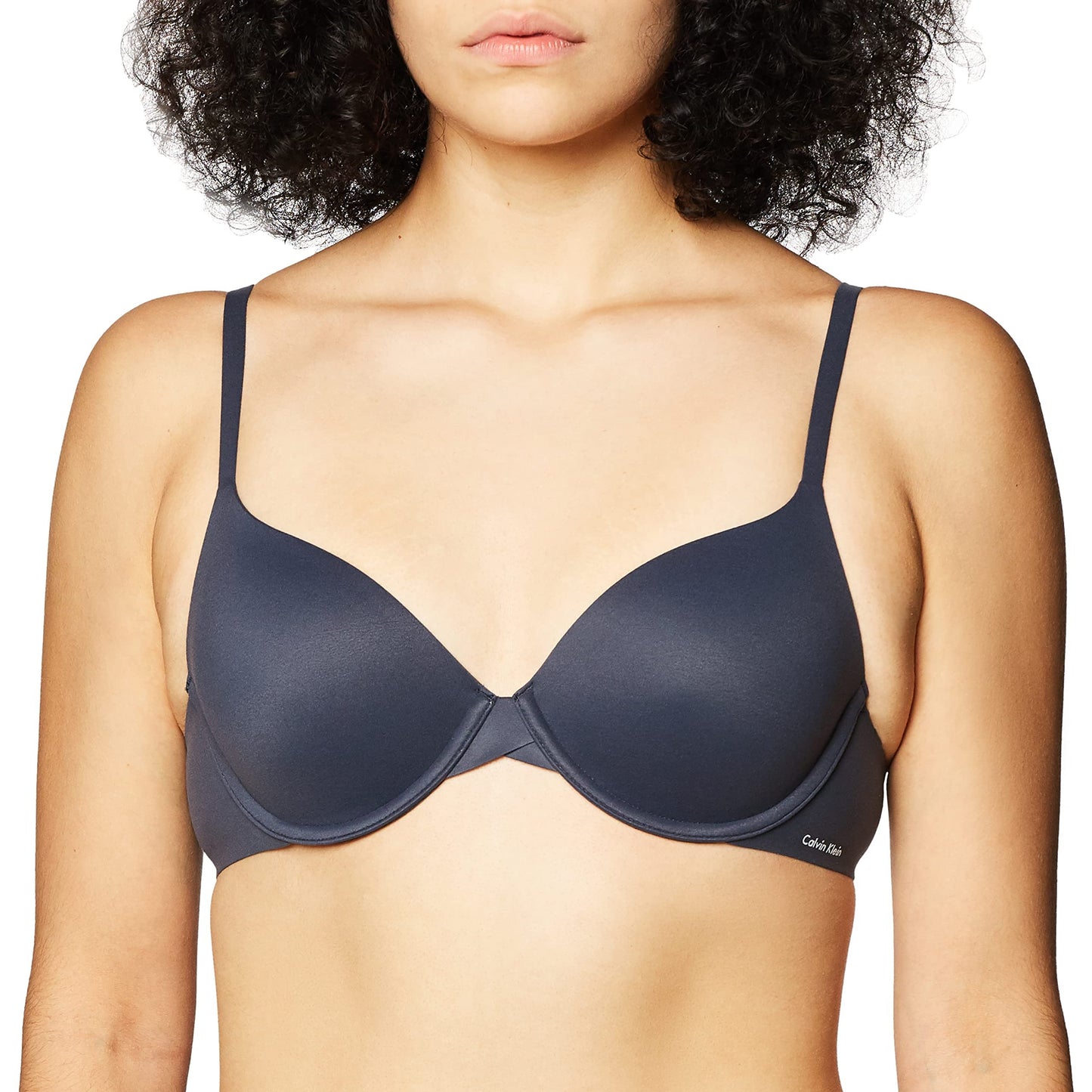 Calvin Klein Women's Perfectly Fit Modern T-Shirt Underwire Bra, F3837, Speakeasy, 40D