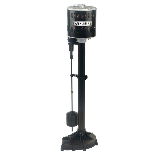 Everbilt 1/3HP Plastic Pedestal Sump Pump