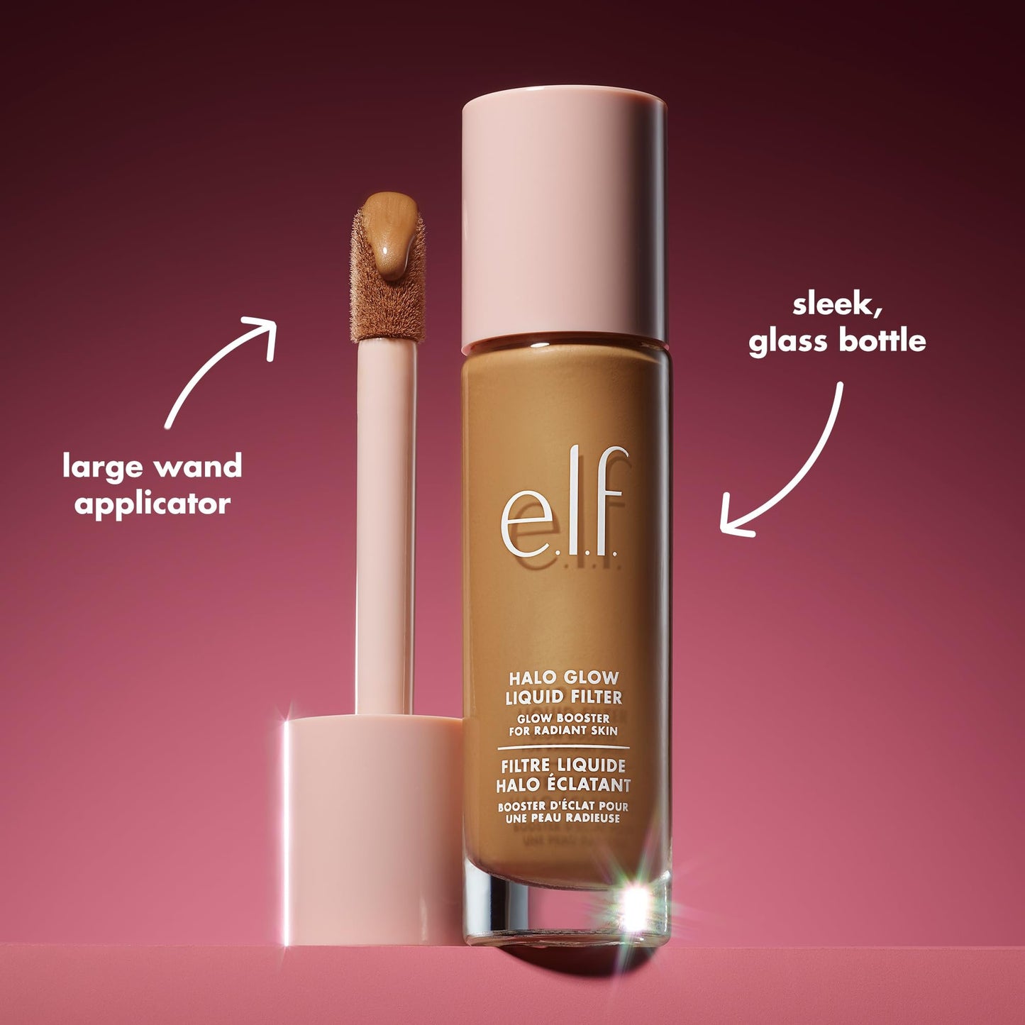 ELF halo glow complextion booster liquid vegan cruelty free