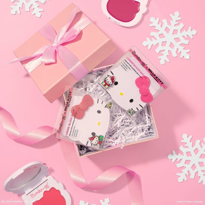 The Crème Shop x Hello Kitty Creme Blush Balm, Cream Blush, Hydrating Blush Balm, Stocking Stuffer - Winterberry