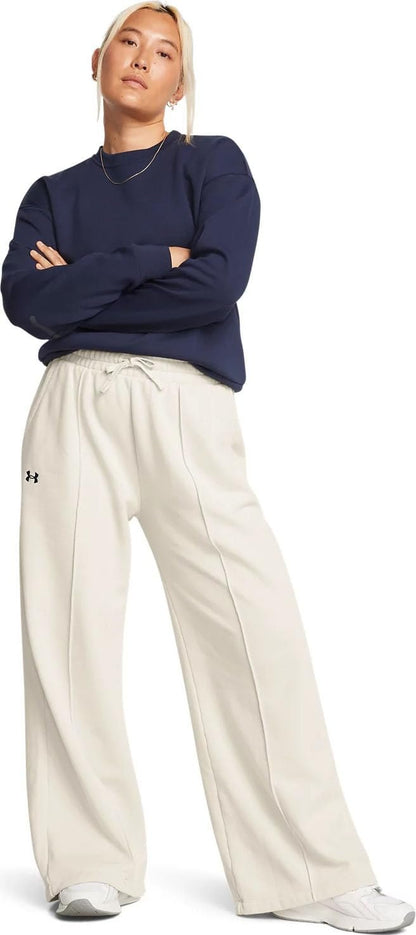 Under Armour 1386516-110-XXL Rival Fleece Txtr Pant Summit White XXL