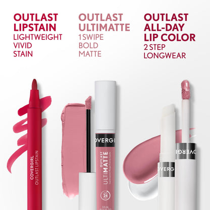 CoverGirl Outlast All-Day Lip Color With Topcoat