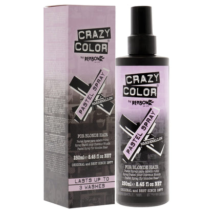 Crazy Color Pastel Spray for Perfect Instant Color for Blonde Hair 250ml