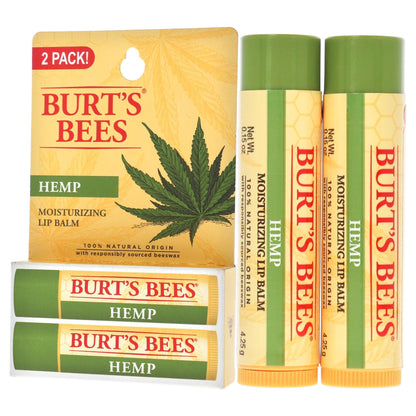 Burts Bees Hemp Moisturizing Lip Balm Unisex 2 oz