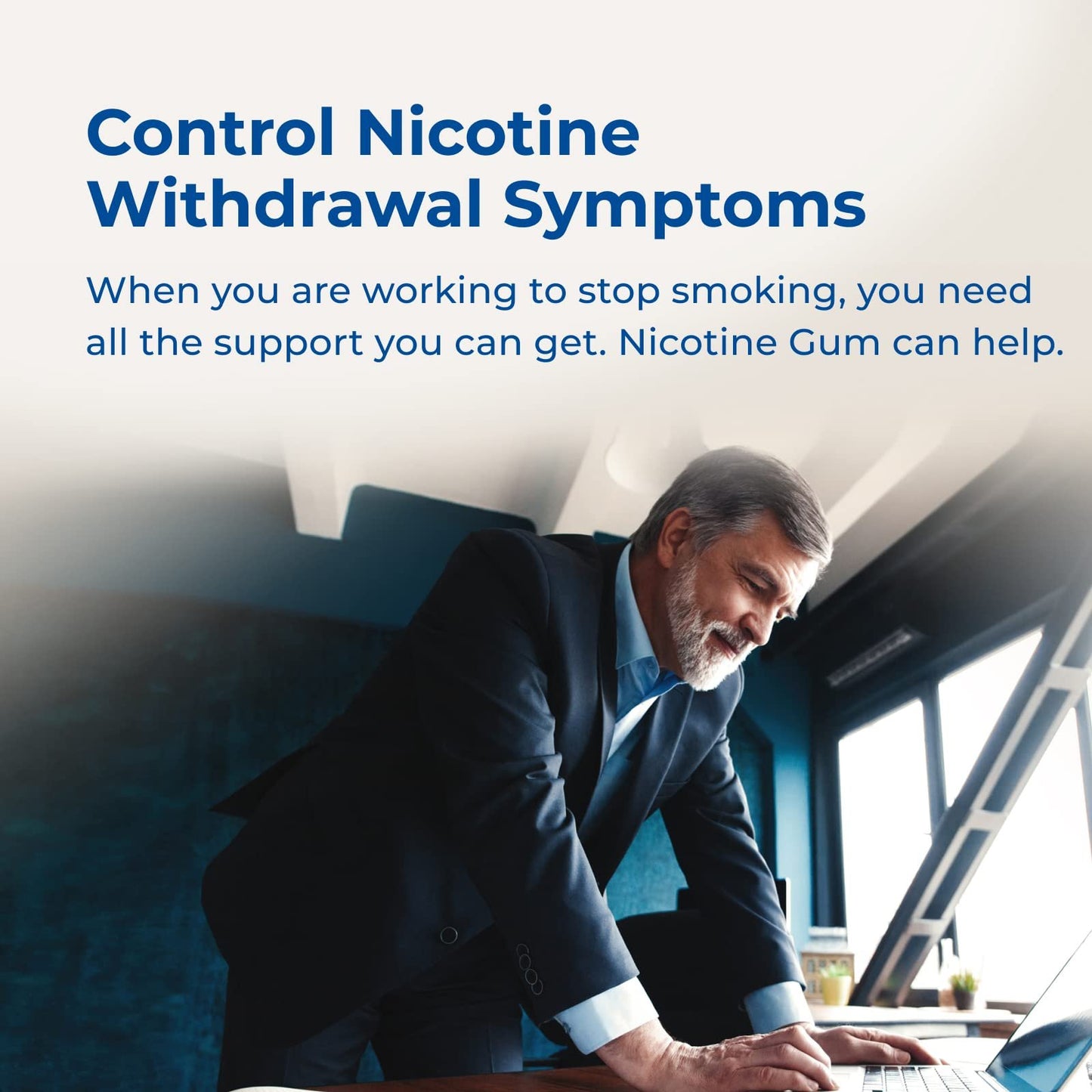 Rite Aid Nicotine Gum, Cool Mint Flavor, 4 mg - 100 Count | Quit Smoking Aid | Nicotine Replacement Gum | Stop Smoking Aids That Work | Chewing Gum to Help You Quit Smoking | Coated Nicotine Gum