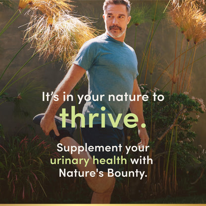 Nature's Bounty Saw Palmetto, Herbal Health Supplement, Prostate and Urinary Health, 450 mg, 100 Capsules