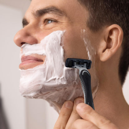 BIC Flex 4 Sensitive Titanium Men's Disposable Razors With 4 Blades with Bonus BIC Flex 5 Disposable Razor, 8 Razors Total