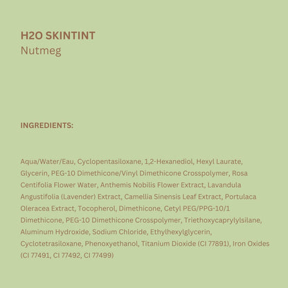 Pixi Beauty H20 SkinTint Tinted Face Gel, 1.2 fl oz / 35 ml, Poercelain