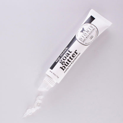 Dionis Goat Butter Overnight Lip Mask & Lip Balm Kit - Goat Milk, Jojoba & Moringa Oils Moisturize & Repair Chapped Lips Overnight while Lip Balm Keeps Moisture Locked In All Day