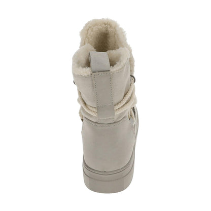 MIA Women's Disa Faux Suede Shearling Fur Lining Cold Weather Boots