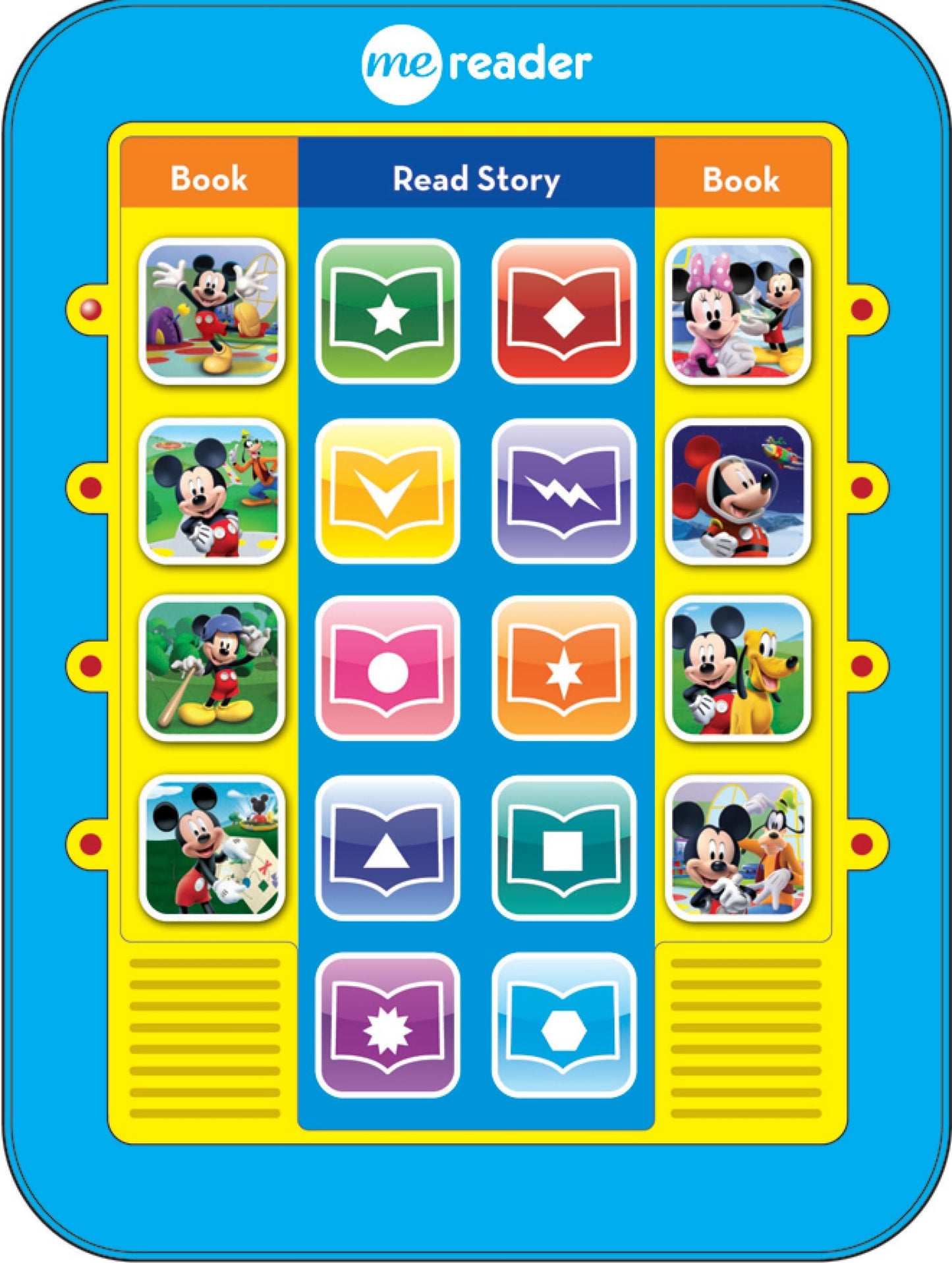 Disney Mickey Mouse - Me Reader Electronic Reader and 8 Sound Book Library - PI Kids