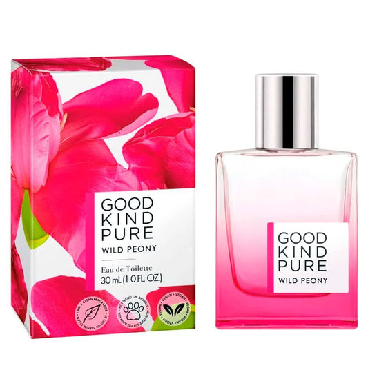 Good Kind Pure Wild Peony Eau de Toilette Spray, 1 FL OZ, Case of 24