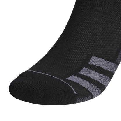 adidas Men's Superlite Stripe 3 Low Cut Socks (3-Pair)