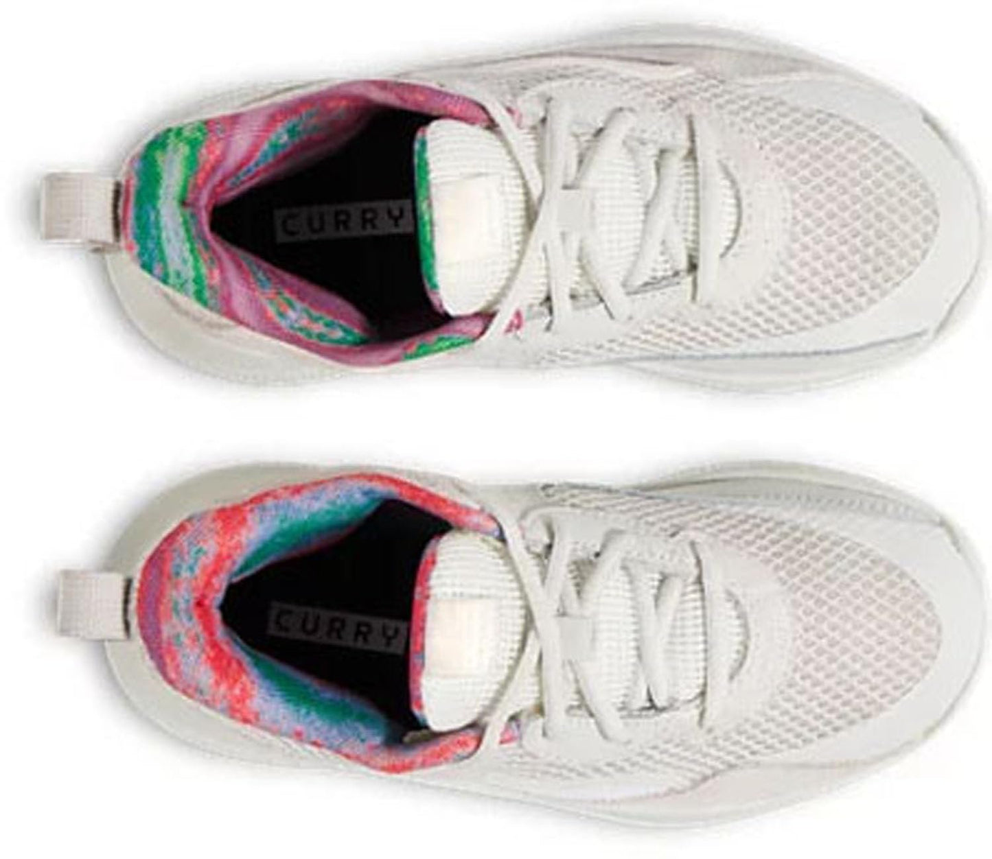 Under Armour - Unisex-Child Ps Curry 3Z 24 SDE Shoes, Color White Clay (114), Size: 2 M US Little Kid