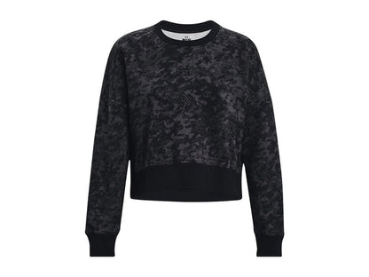 Under Armour Women's UA Rival Fleece Camo Crew Sweatshirt - Ultra-Soft Cotton Blend