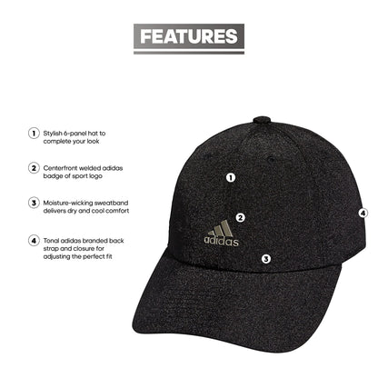 adidas Women's VFA 2 Relaxed Fit Adjustable Performance Cap