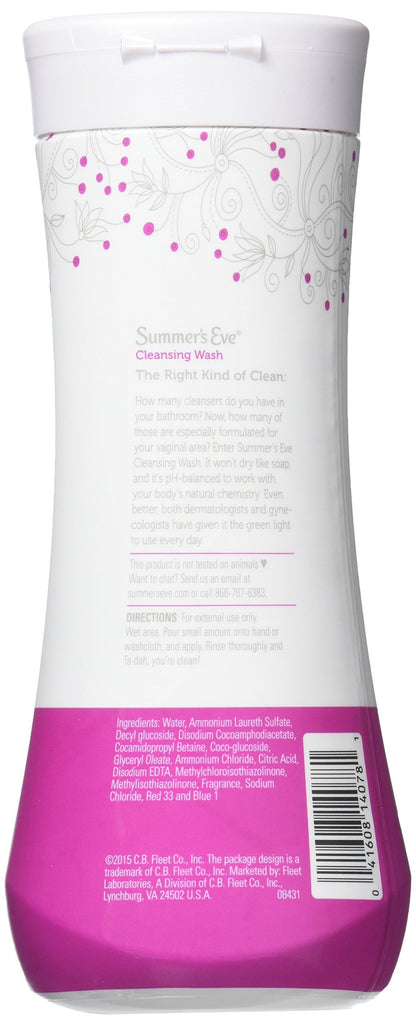Summer's Eve Feminine Wash Sensitive Skin 15 oz (Pack of 3)