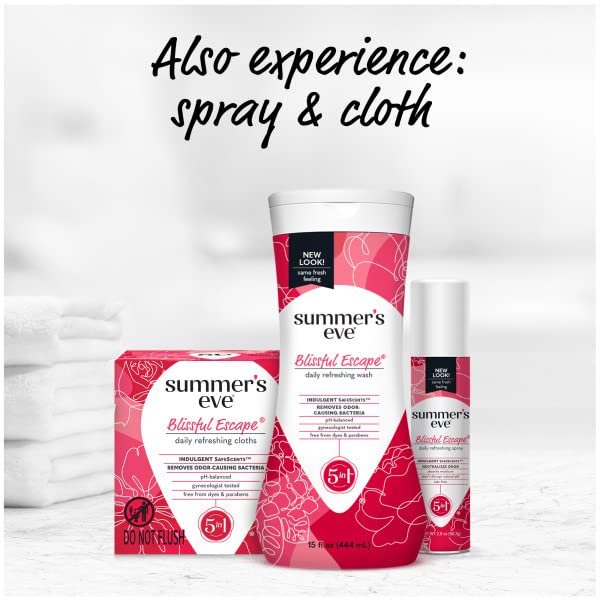 Summer's Eve Cleansing Wash, Delicate Blossom Variation