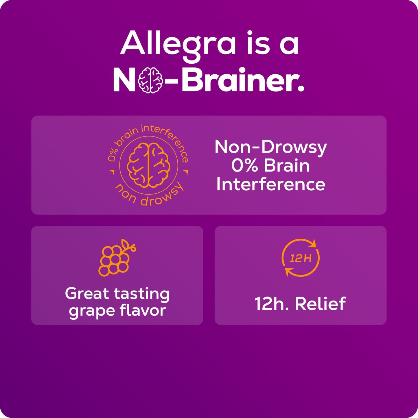 Allegra Children's 12HR Allergy Relief Non-drowsy Antihistamine Liquid, Berry Flavor, Alcohol-Free & Dye-Free