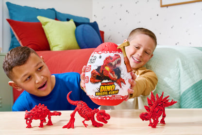 Robo Alive Volcano Dino Fossil Find T-Rex by ZURU Boys Age 5+ Dig and Discover, STEM -Excavate Prehistoric Fossils, Educational Toys, Great Science Kit Gift (T-Rex)
