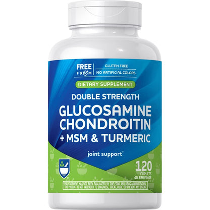 Rite Aid Glucosamine Hydrochloride Caplet - Joint Support Supplement, Antioxidant Properties, Helps with Inflammatory Response, Occasional Discomfort Relief for Back, Knees & Hands